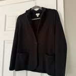 J.Crew  100% Cotton Black Blazer Jacket Office Casual Sophisticated Photo 3