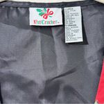 Nutcracker Red Festive Vest Christmas Tree Holiday Bells Candy Canes Women Large Photo 4