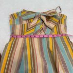 Anthropologie Moulinette Soeurs Straightaway Jacquard Striped Dress with Bow Detail size 2 Photo 10