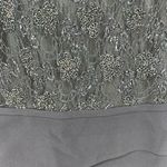 Rickie Freeman Teri Jon 12 lace dress sequin beaded navy semi Photo 3