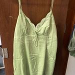 Princess Polly Green Slip Dress Photo 0