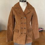 Weathervane Tan Leather Jacket Size XS Photo 0