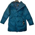 Under Armour Sportstyle Down Parka Coat Puffer Jacket Teal Green 700 Fill Power Photo 0