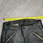 Vintage walkers riding apparel western wear horseback riding leather Pants small Black Photo 6