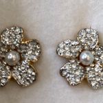 Adrian Buckley NIB England Jewellery Flower Earrings, Clip-On Photo 11