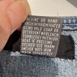 Rafaella VTG RF Rafaela Jean Jumper Women's Medium Zip Front Sleeveless V-Neck Denim Photo 5