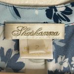 Shoshanna wo grand colorful floral midi dress in midnight garden size 2 ladies Photo 10