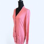 Victoria's Secret  luxury blend pink cardigan Size Medium Photo 3
