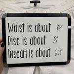 Eileen Fisher  Size 2P Petite Jeans Slim Ankle Denim Mid Rise White Women’s NEW Photo 9