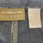 Liz Claiborne Chambray Mini Skort with Drawstring Size 16 Chambray Skorts Photo 6