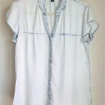 Kut From The Kloth Acid Wash Blouse - Size S Photo 0