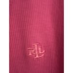 Ralph Lauren Lauren  Pink Ribbed Tank Top XL Basic Casual Everyday Layering Photo 2