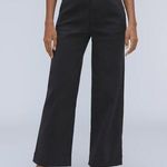 Everlane  The Organic Wide-Leg Pant in Black 2 NWT Photo 0