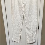 Panama Jack NWT  White 100% Linen Women's Joggers Size Large Photo 3
