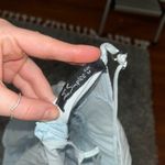 Simplee Baby Blue Crochet Open Back Flowy Romper Size Medium Photo 3