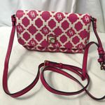 Dooney & Bourke  Sanibel Hot Pink Crossbody EUC Photo 3
