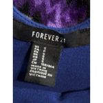 Forever 21  Blue Midi Open Back Long Sleeve Dress Size Small Lightweight Body Hug Photo 4