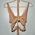 Handmade Crochet  Butterfly Top Photo 1