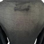 Jean Paul Gaultier Vintage Floral Hummingbird Kimono Sleeve Mesh Mini Dress Black Size L Photo 8