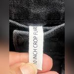 Rag and Bone 10 Inch Crop Flare Raw Hemp Jeans In Blackthorne Photo 5