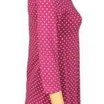 BODEN pink with cream small polka dots, empire waist t Photo 3