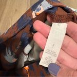 Aerie Chill Play Move Activewear Leggings Leopard Cheetah brown blue small Photo 4