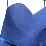 Strapless Royal Blue Dress Size 6 Photo 2