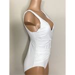Tommy Bahama New.  white cross front swimsuit. Size 14. Retail $140 Photo 5
