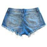 Volcom Women’s Jeans 1991 cut off geometric print denim shorts Photo 2