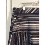 Lady Hagen Size 14 Black White Striped Skort skirt Women's golf pickleball Photo 2