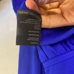 Urban Outfitters  blue deep v neck blouse size small Photo 2