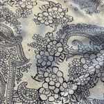 Park avenue Blue Floral Paisley Blouse Photo 7