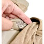 Caslon Sandals Size 9 Taupe Leather Open Toe Crisscross Straps Block Heel Photo 6