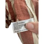 Knox Rose Striped Wrap Midi Dress Puff Sleeve Tiered Ruffle Waist Tie S Photo 5