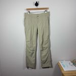 Athleta Women’s Trekkie North Cargo Hiking Utility Pants in Beige Size 10P Photo 1