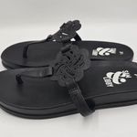 Sam & Libby Flip Flops Womens Size 7.5 Black Alexandra Thongs Summer Whimsygoth Photo 3