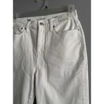 J.Crew NWD  Classic Straight White Jeans Womens Size 28P Photo 4