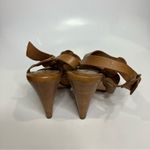 Boden tan brown‎ leather strappy heeled sandals women’s size 38 7.5 Brown Photo 3