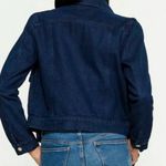 Bagatelle Women&#x27;s Blue Removable Knit Drape Collar Denim Jacket Size S Photo 3