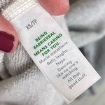 Aerie  Prep Rally Rugby Sweatshirt Grey Size XS Collared Oversized Preppy Cotton Photo 7