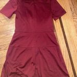 Alison Andrews Women's A-line Burgundy Dress size XS! Photo 5