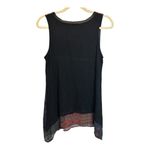 Desigual  Blouse Women's Size Medium Tunic Dress Sleeveless Floral Stripes‎ Photo 1