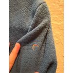Zyia Active Wicked Teal Fleece Snap Button Pullover Top Size Large Photo 7