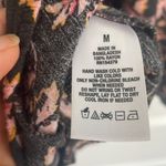 Aeropostale High Neck Halter Floral Romper Size M Black Pink Shorts Cute Photo 13