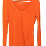 FOR THE REPUBLIC  small burnt orange long sleeve Photo 0