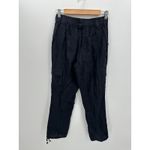 C&C California  Black Cargo Jogger Linen Pants Size S Grunge Minimal Gorpcore Photo 1