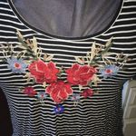 American Eagle  embroidered stripe Soft & Sexy top Photo 1