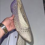 Birdies  The Goldfinch Gold faux Leather Woven Flats Size US 9 Photo 1