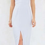 Keepsake Bloom Maxi Dress Light Blue Front Slit M Size M Photo 0