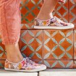 Keds  x Jungalow by Justina Blakeney Chorus Pattern Sneakers Size 7 EUC! RARE Photo 1